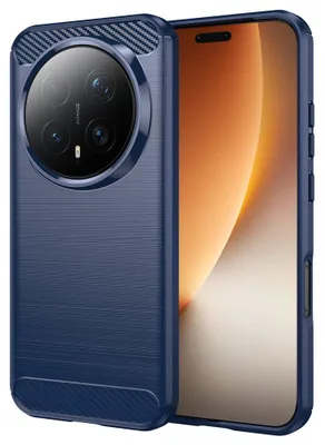 Produktbild von Handyhülle für Honor Magic8 Pro, Techsuit Carbon Silicone, Dunkelblau
