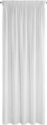 Obrázek produktu pro Záclona AGIS bílá 140x270 cm volánová páska