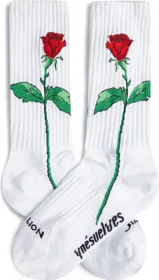 Produktbild von Jimmy Lion Athletic Ynes Suelves Rose Crew-socken Weiß EU 36-40 Herren,Damen Weiß EU 36-40