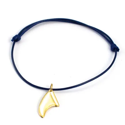Produktbild von Silver+Surf Silber Schmuck Surfboard Finne gold