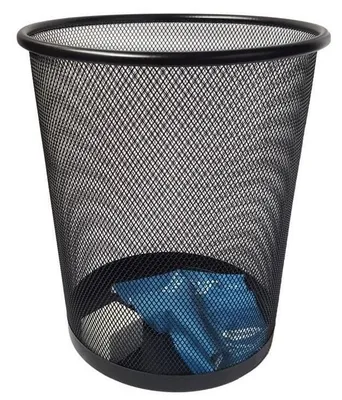 Zdjęcie produktu dla Kosz okrągły mały czarny - NET