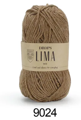 Produktbild von Drops Lima 9024 hellbraun