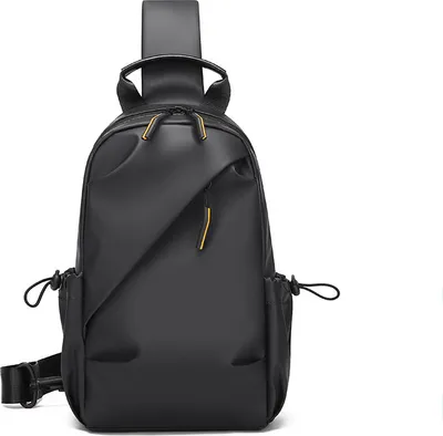 Zdjęcie produktu dla INF Wodoodporna torba na ramię Crossbody dla mężczyzn Czarny