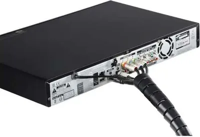 Obrázek produktu pro Hama 00220998, Trubice pro veden kabel, Univerzln, Plast, ern
