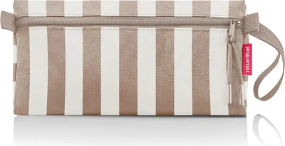 Produktbild von Reisenthel maxi case, Kulturbeutel, Braun, Weiß, Muster, Reißverschluss