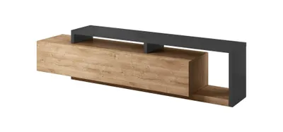 Produktbild von Designer-Fernsehtisch KIBOU, Eiche Ribbec