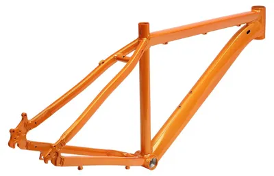Immagine prodotto di Telaio per mountain bike MTB - Lega di alluminio - Per ruote da 66 cm - Leggero e robusto - Arancione