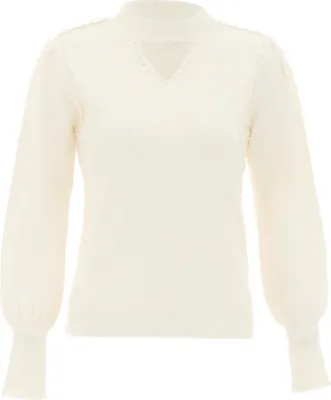 Produktbild von MALUBA Damen Strickpulli - Weiß, XS/S