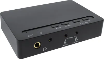 Image de InLine® USB 2.0 SoundBox 7.1, 48KHz / 16-bit, avec Toslink Digital IN / OUT