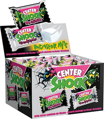 Immagine prodotto di Centro Shock Monster Mix gomma da masticare super acida arancia rossa e cola 400g