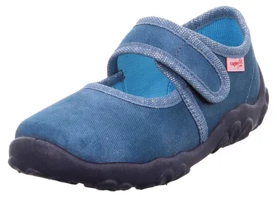 Zdjęcie produktu dla Superfit BONNY, kapcie domowe, niebieskie (Blue 283), rozmiar 23 EU