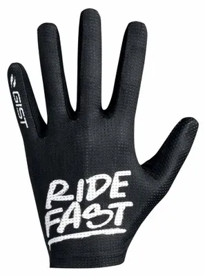 Obrázok produktu pre Cyklistické rukavice GIST FASTER, RIDEFAST čierne