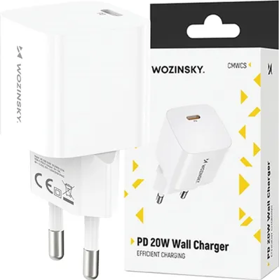 Immagine prodotto di Wozinsky Cmwcs Caricatore di rete Usb-C Pd 20W - Bianco