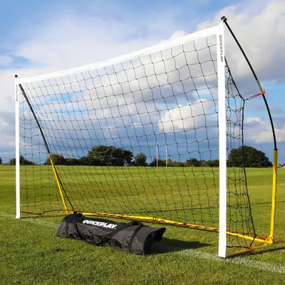 Imagen del producto de Portería de fútbol portátil, de 2,4 x 1,5 metros, en varios colores, ideal para jardín y camping