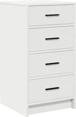 Produktbild von Möbel Sideboard Weiß 40x41x75 cm Holzwerkstoff - Kommoden 865055