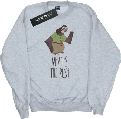 Produktbild von Disney - "Zootropolis What's The Rush" Sweatshirt für Herren BI48670 (M) (Grau)