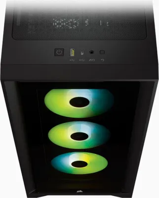 Obrázok produktu pre Corsair iCUE 4000X RGB Midi Tower Black
