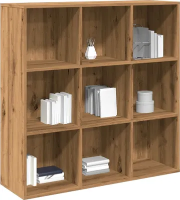 Image de Maison Exclusive - Bibliothèque en chêne artisanal 98x29x97,5 cm