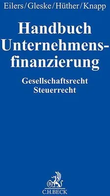 Obrázok produktu pre Handbuch Unternehmensfinanzierung