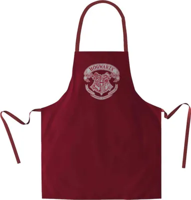 Zdjęcie produktu dla Fartuch kucharski Harry Potter z logo Hogwartu