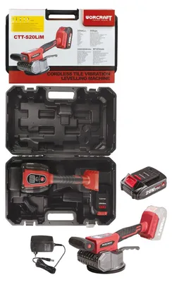 Obrázek produktu pro WORCRAFT CTT-S20LiM Aku vibrační přísavka na obklady a dlažby, 20V 1x2.0Ah, ShareSyS