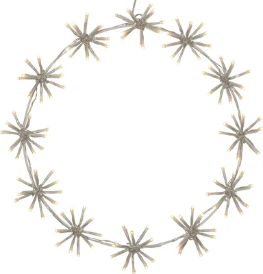 Produktbild von Star Trading 475-23, Leichte Dekorationskette, Transparent, IP44, Transparent, 120 Glühbirne(n), LED