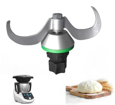 Knetmesser für Thermomix TM6/TM5, Edelstahl, spülmaschinengeeignet