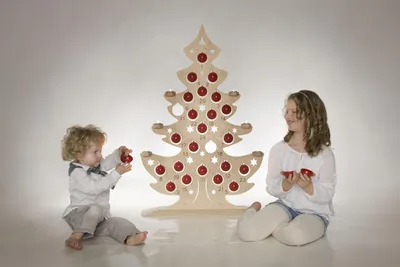 Produktbild von Lichterspitze Weihnachtskalender Baum Höhe ca 115 cm NEU