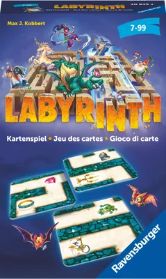 Produktbild von Ravensburger - Labyrinth Kartenspiel 20849 - Der Familienklassiker für 2 - 6 Spieler - Spiel für Kinder ab 7 Jahren