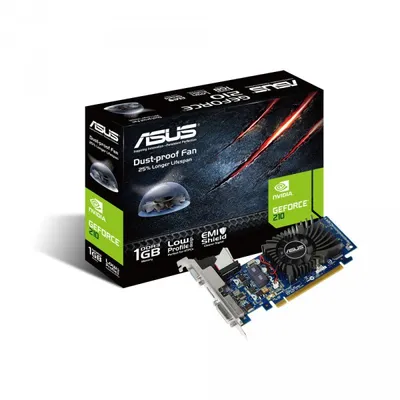 Produktbild von ASUS GeForce 210 1GB Low Profile Grafikkarte