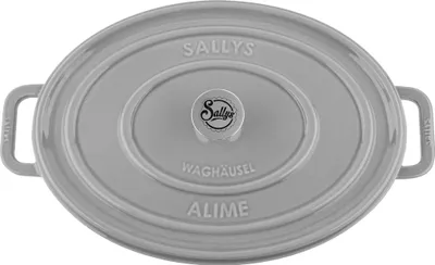 Produktbild von Sallys Gusseisenbräter Alime - Smokey Grey