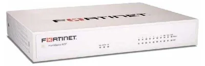 Image de Fortinet FortiGate 60F, 10 Gbps, 0,9 Gbps, 1400 Mbps, 4 µs, 63,8 BTU/h, AES 256 bits, HTTPS, IPSec, SHA-256, SSL/TLS