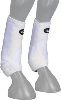 Productafbeelding van Sportlaarzen Paard - Hoefschoenen Paard - Paardrijden Bescherming - Vormpassend Ontwerp - 6 inch Hoogte - Wit
