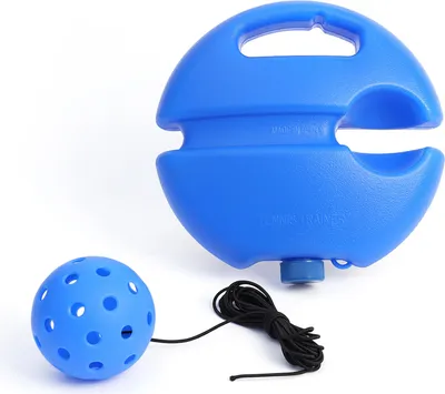 Produktbild von Pickleball-Trainer mit Rebound-Pickleballball, kompakte Größe, tragbare Pickleball-Ausrüstung für Solo-Training, Trainingsgerät, Sportzubehör