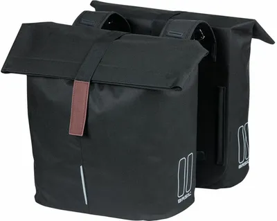 Produktbild von Basil Doppelpacktasche City, 30x18x49cm, schwarz