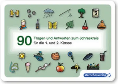 Obrázok produktu pre 90 Fragen und Antworten zum Jahreskreis