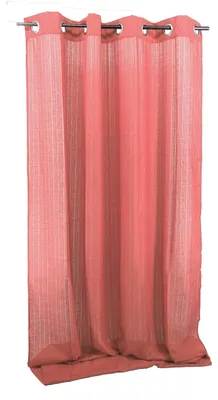 Verdunkelungsvorhang mit Ösen, 145x260 cm, Polyester, Perlrosa
