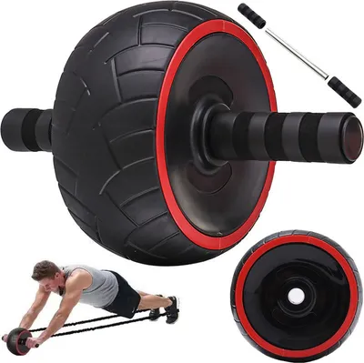 Produktbild von Stroj na posilování břicha AB Roller AB Trainer Kolieskový valec na precvičovanie brušných svalov Jednokolový břišní válec Retoo