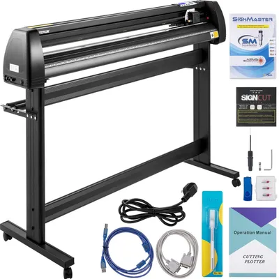 Immagine prodotto di Tagliacarte in vinile - Macchina da taglio - Plotter - Tagliacarte per vinile - Plotter per adesivi - Larghezza di ingresso: 1350 mm