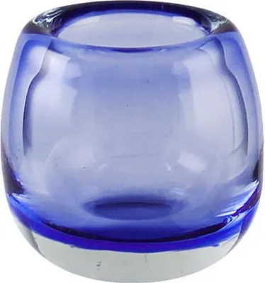Produktbild von Kaheku Vase Mattia kobaltblau Durchmesser 9,5 cm, Höhe 8 cm 1182002553