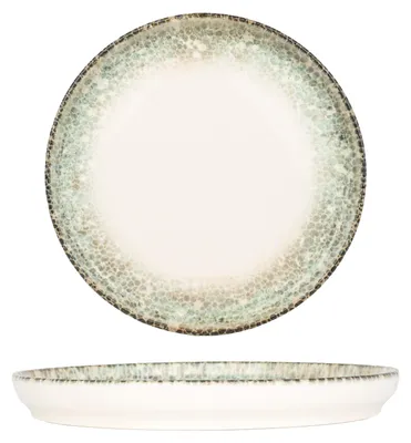 Produktbild von Kütahya Porselen Dessertteller - Rust Green - Porzellan - 19 cm
