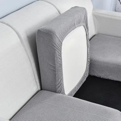 Produktbild von Sitzschutzbezug für Sofa, schwarz, elastisch, waschbar, 50-63 cm