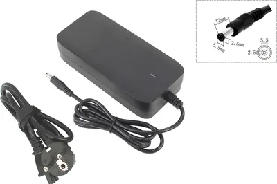Productafbeelding van PowerSmart 3A 130W netvoeding, oplader voor 36V lithium-ion accu's, geschikt voor elektrische fietsen