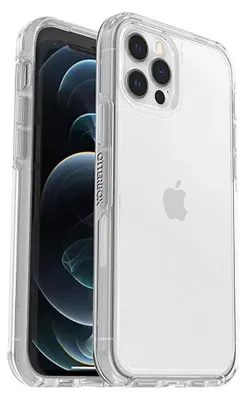 Immagine prodotto di Otterbox OTT0503A Cover Symmetry Plus per Iphone 12 12 Pro Comp con Ip 12 A2403 Ip 12 Pro A2407 Trasparente