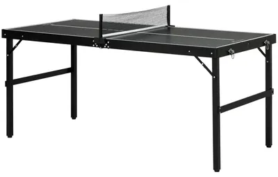 Productafbeelding van SPORTNOW Mini tafeltennistafel, inklapbaar, met tafeltennisnet