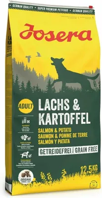 Produktbild von JOSERA Salmon with potatoes - Trockenfutter für Hunde - 12 5 kg