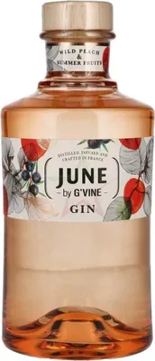 Produktbild von JUNE by G'Vine Gin Wild Peach & Summer Fruit 37,5 % 0,70 lt.
