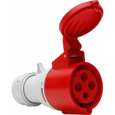 Produktbild von CEE-Kupplung 4x32A