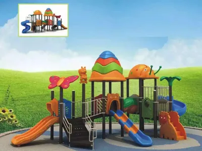 Immagine prodotto di Gartenspielplatz Spielturm mit Rutsche Turm Outdoor Kinderanimation