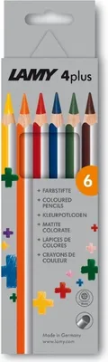 Produktbild von LAMY 4plus 6er-Set-Faltschachtel Farbstifte